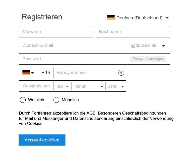 Form Register Shorter